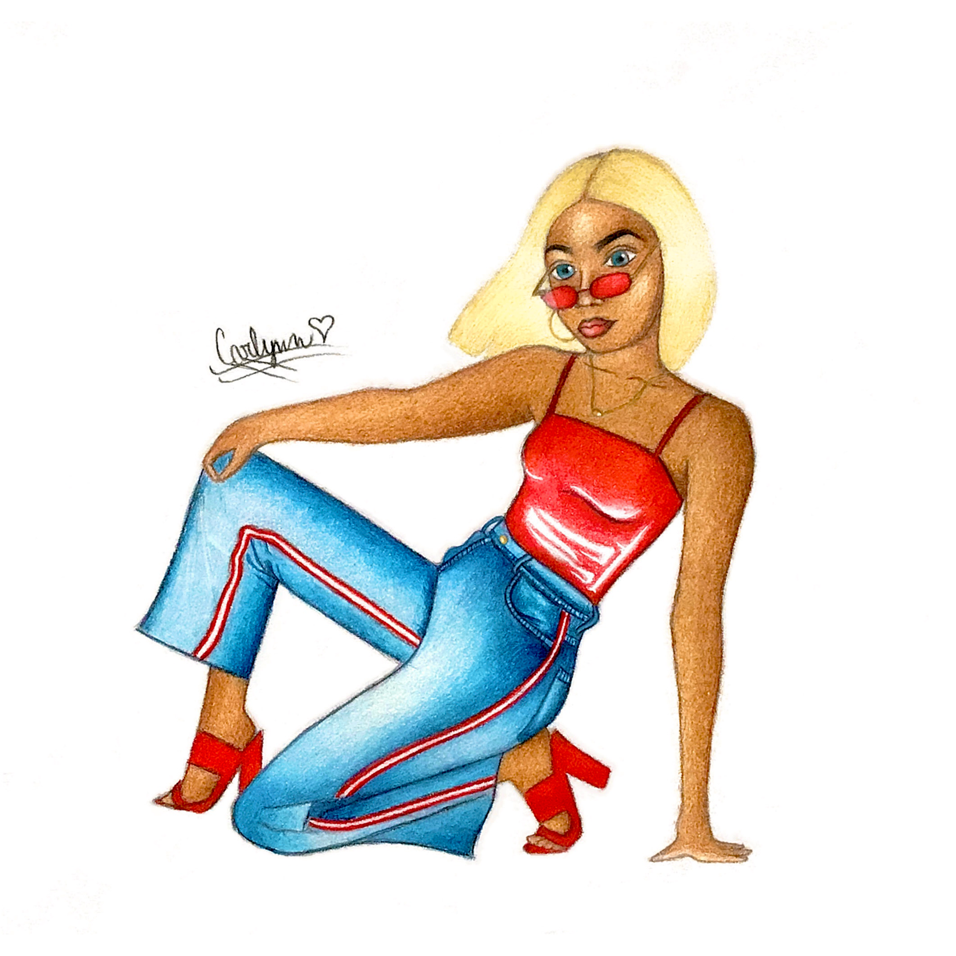 Blonde Baddie